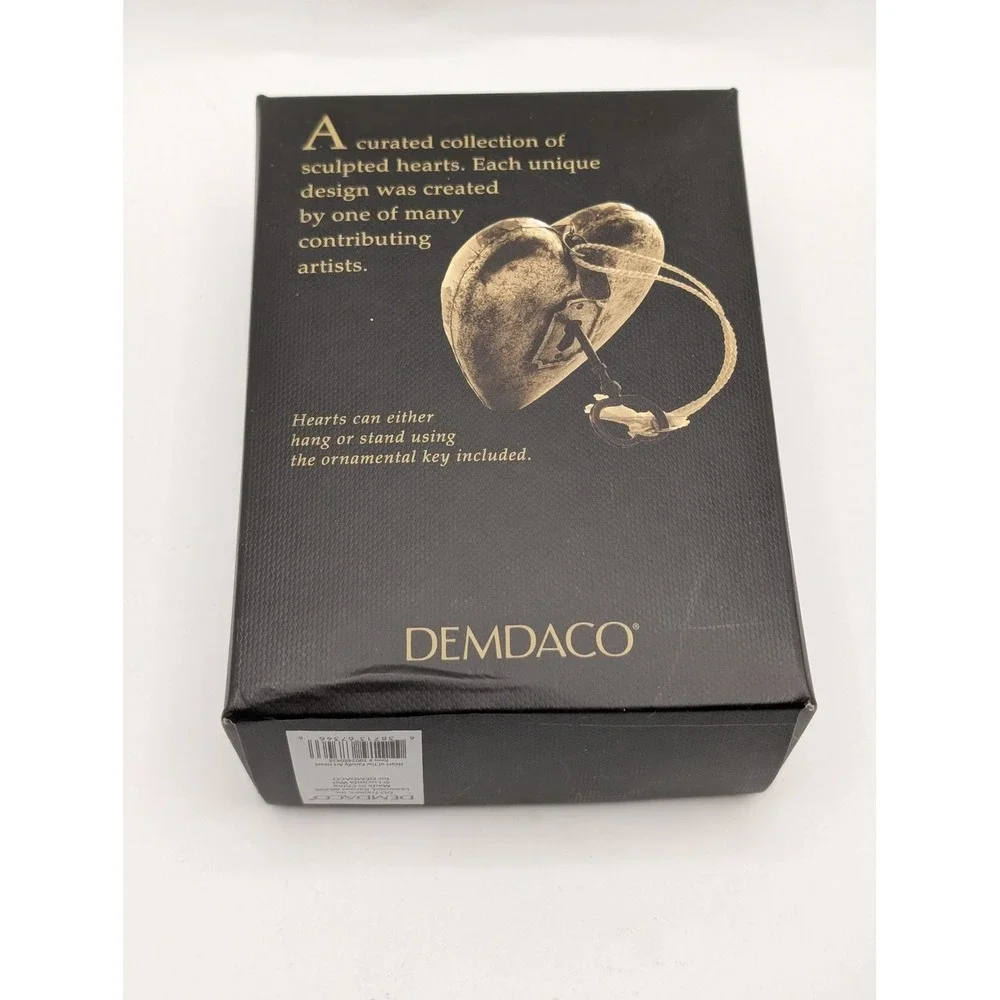 DEMDACO Art Hearts‎ Mom Is The Heart Of The Family Yellow Floral Heart Ornament